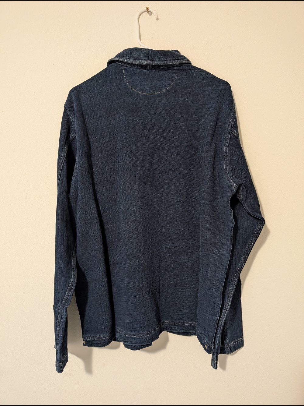 Ralph Lauren Double RL Dark Indigo Shawl-Collar Button Shirt - Picture 3 of 15
